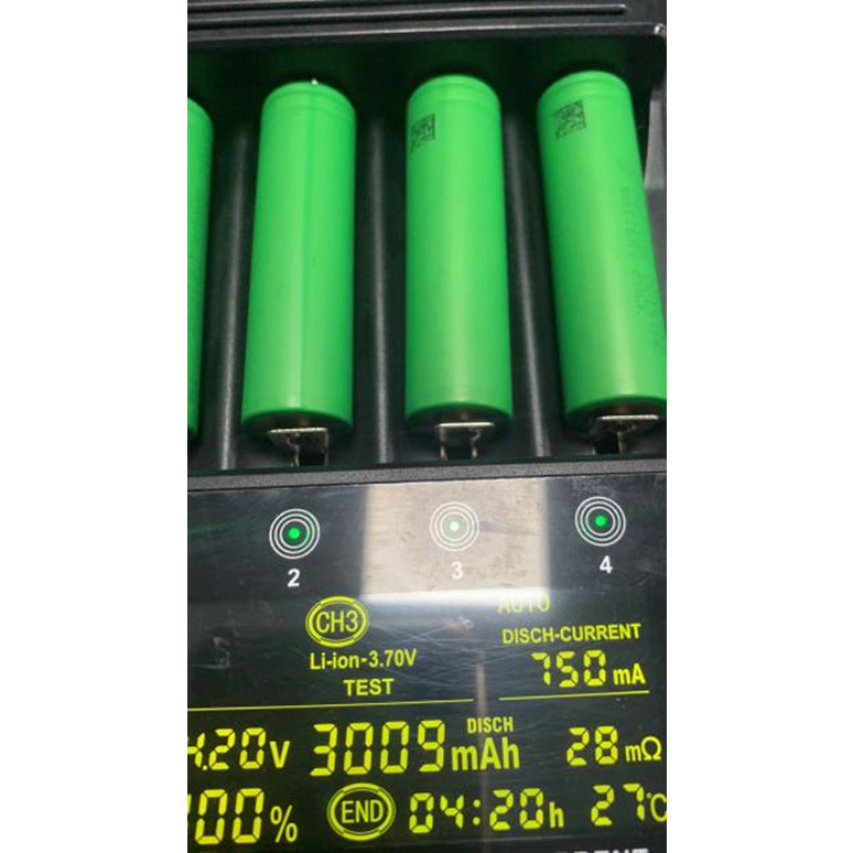 Cell SONY VTC6 dung lượng 3000mah, xả 30A. Mới 100%