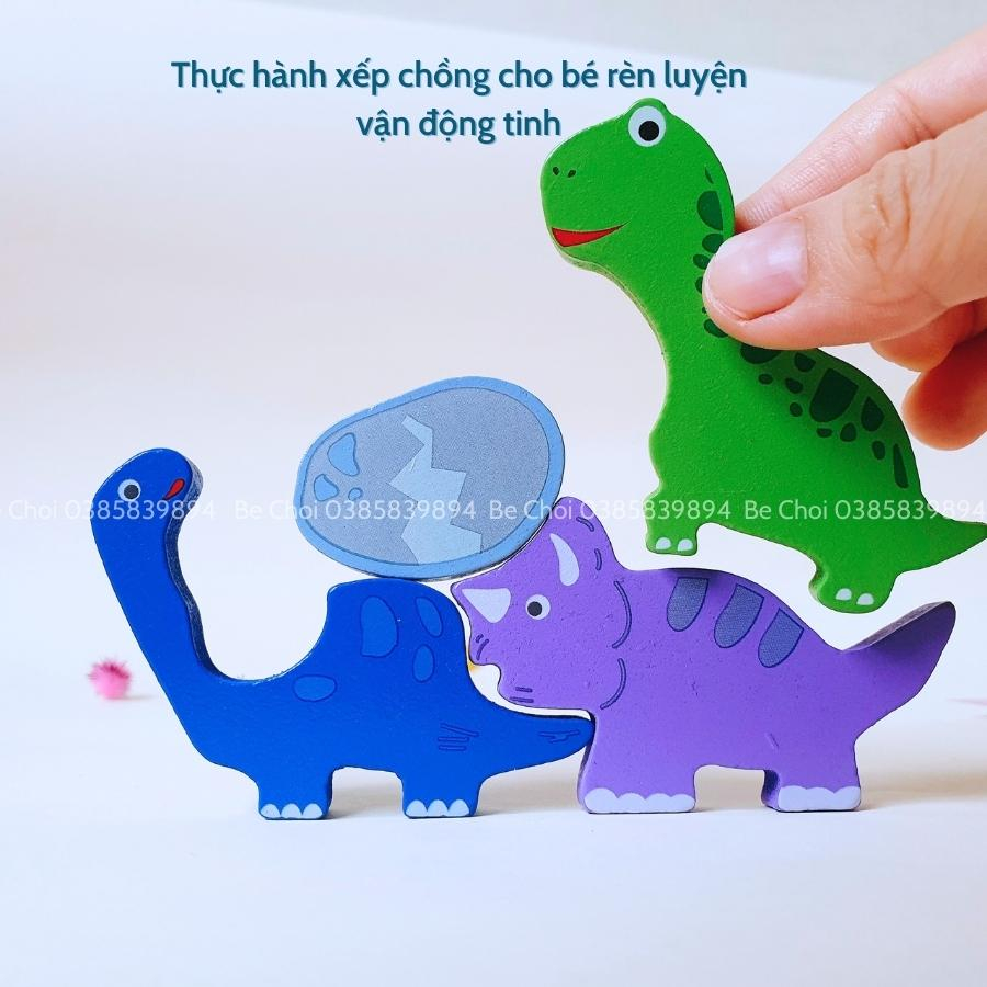 Đồ chơi sáng tạo xếp hình bằng gỗ nhiều cách chơi kích thích trí tưởng tượng và sáng tạo