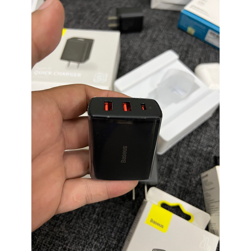 Cóc sạc nhanh 20W,30W,SupperSi,Compact Baseus