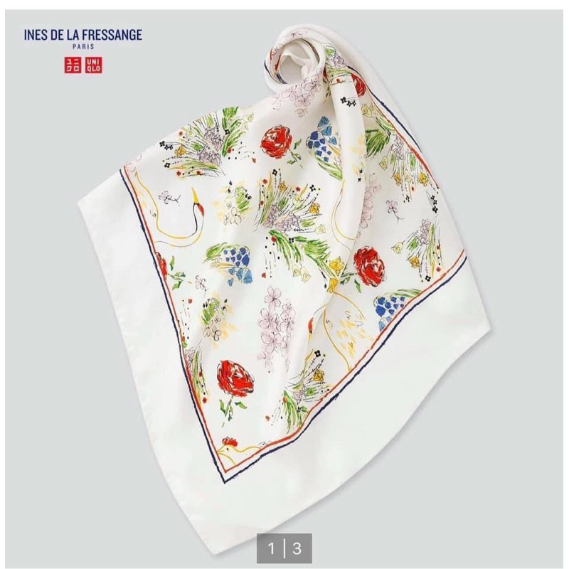 Khăn lụa uniqlo