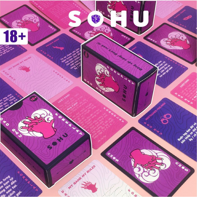 Bộ bài drinking game Dạo Đầu SOHU cho cặp đôi hẹn hò 54 lá
