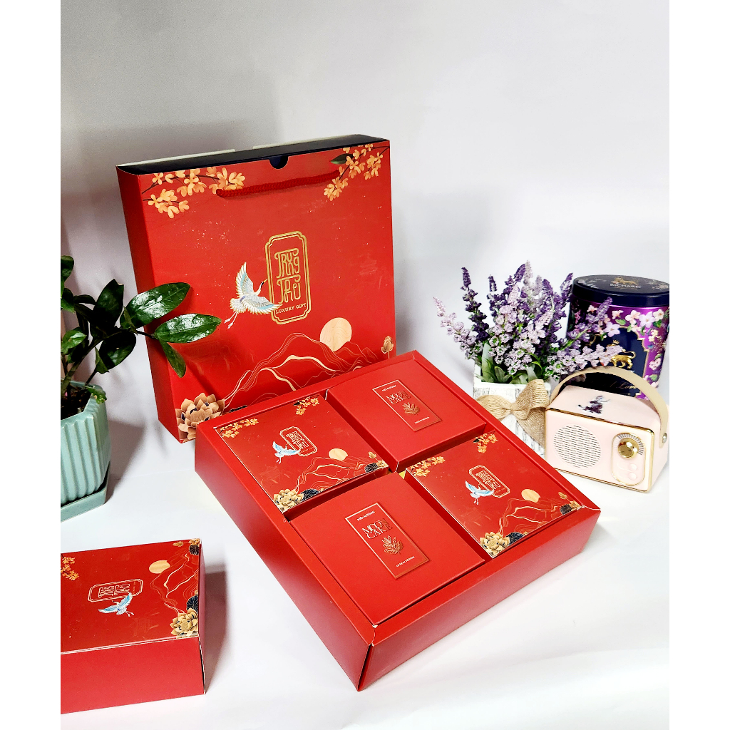 HỘP BÁNH TRUNG THU SET 4 BÁNH - SET 2 BÁNH HOT 2023 - GIÁ CHỈ TỪ 3.200đ - 15.600đ