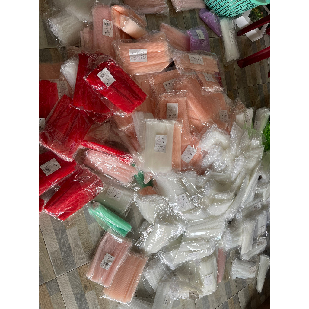 Voan ngọc gói hoa, trang trí hoa, trang trí bó hoa