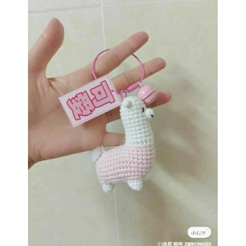 Móc khóa Gà con- Thỏ bằng len Milk cotton 50g