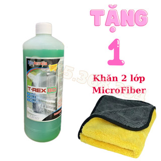 Dung dịch rửa xe nước rửa xe không chạm cao cấp siêu đậm đặc ️🏅️🏅️🏅 Ekokemika T-Rex 80 Tặng 1 khăn lau xe