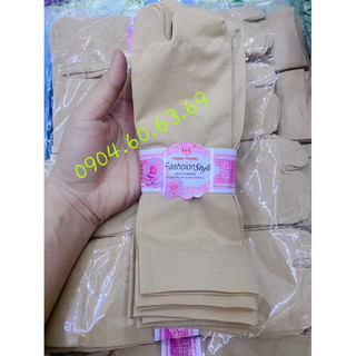 10 đôi vớ da xỏ ngón 22cm chất mịn /tất da