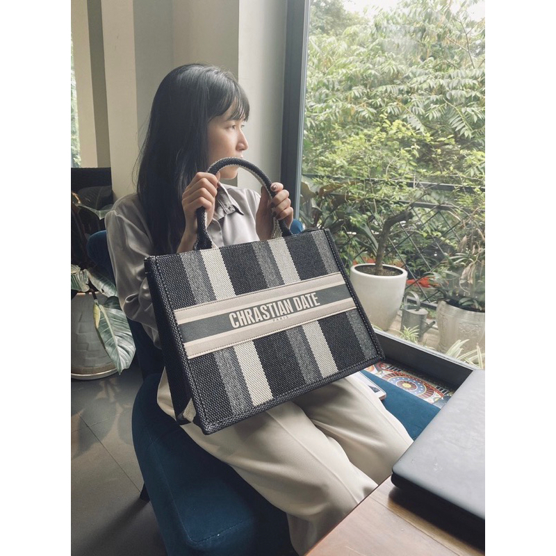 Túi xách tay đeo vai thời trang công sở du lịch size 38_Túi cói