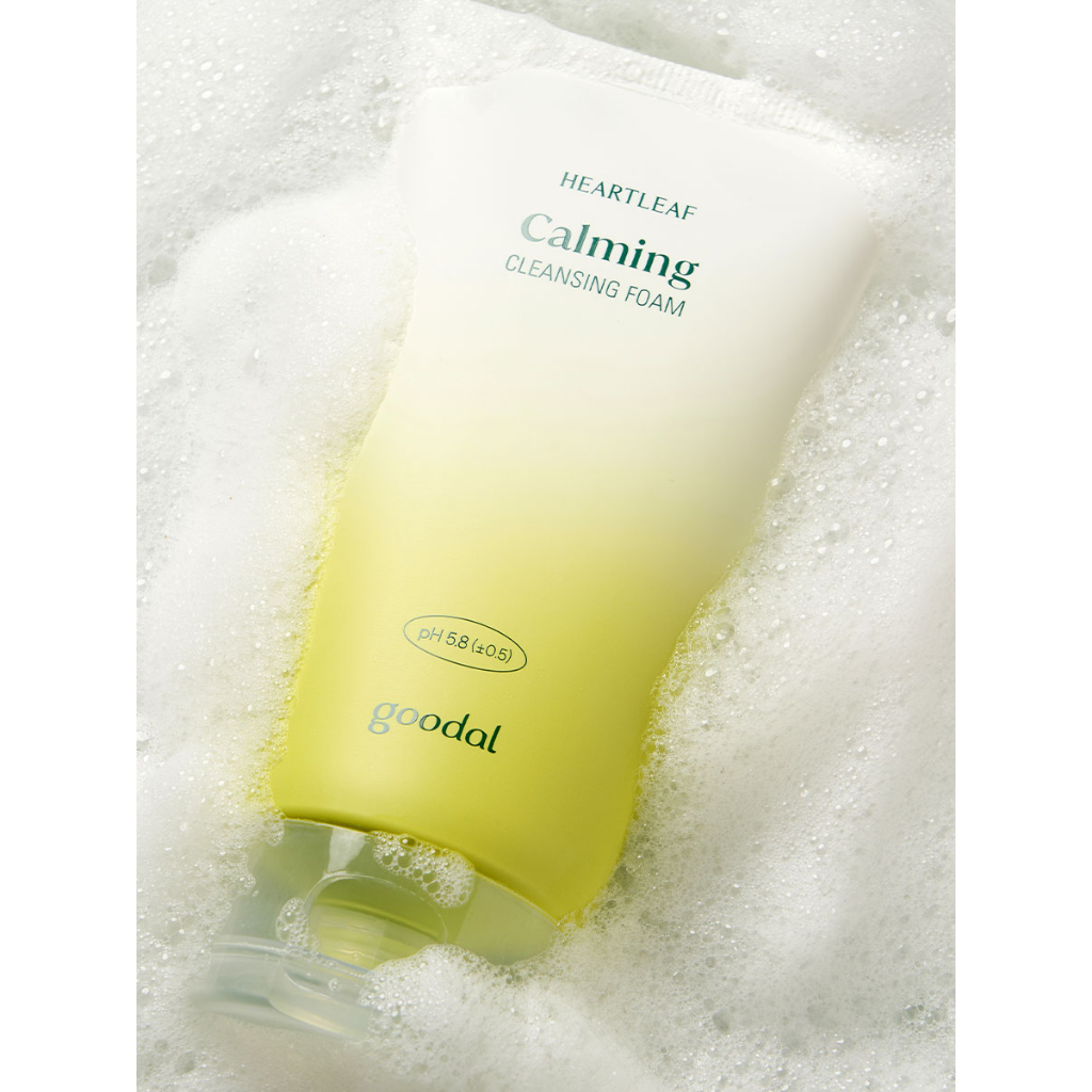 Sữa rửa mặt diếp cá GOODAL  HOUTTUYNIA CORDATA CALMING CLEANSING FOAM