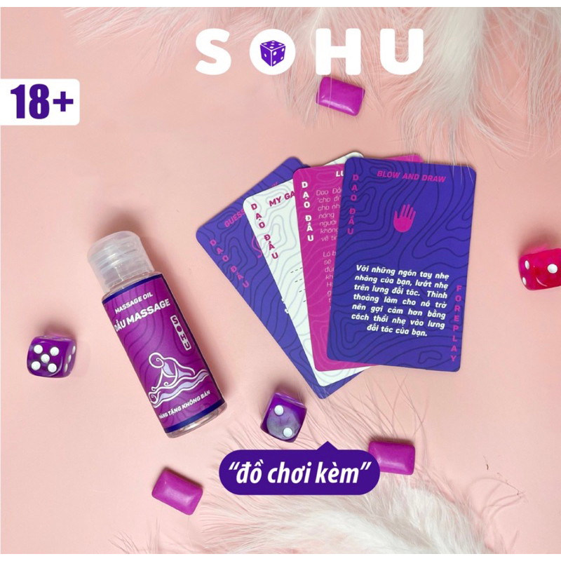 Bộ bài drinking game Dạo Đầu SOHU cho cặp đôi hẹn hò 54 lá
