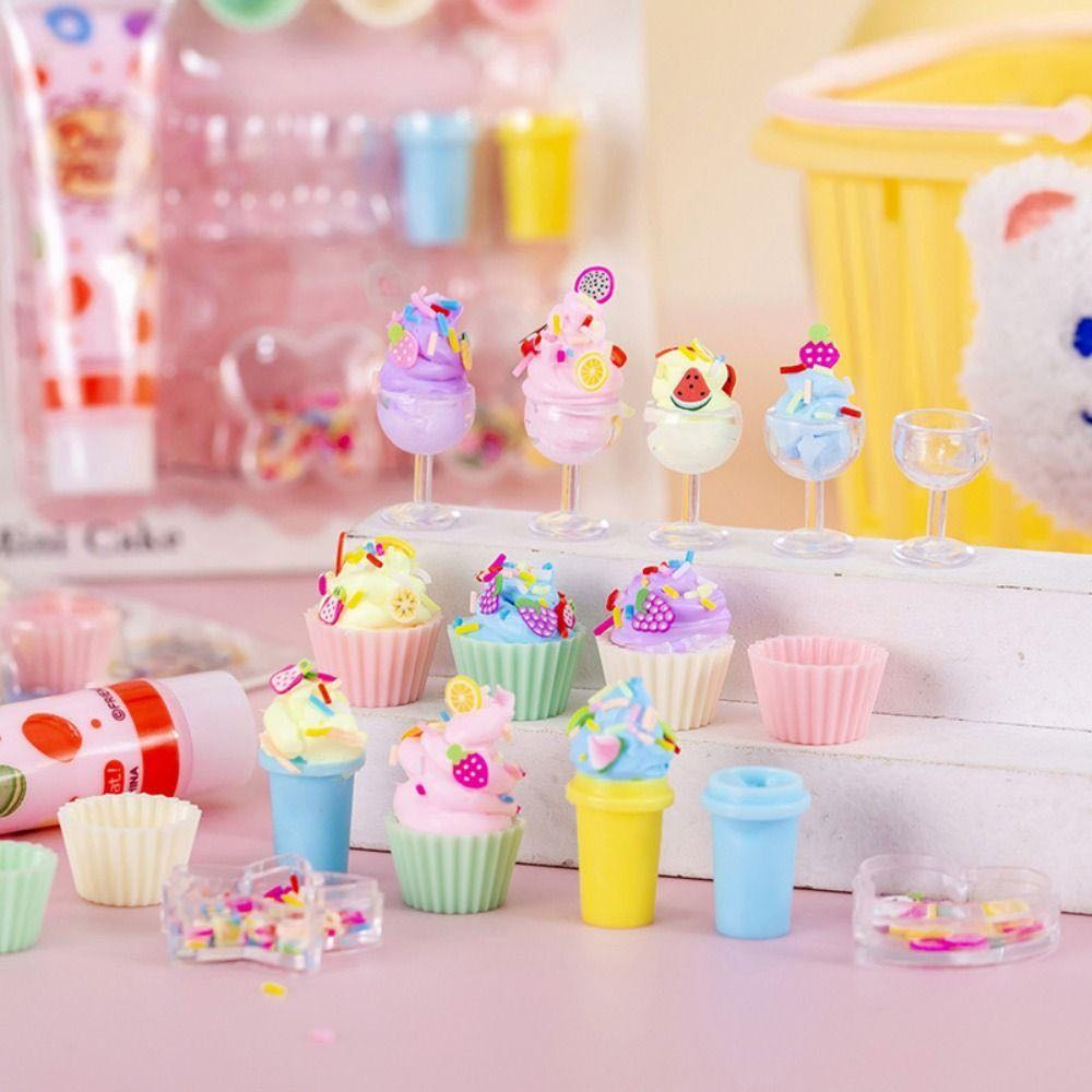 Bộ đồ chơi làm bánh kem DIY sáng tạo cho bé, hàng có sẵn