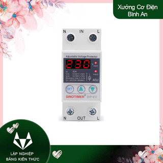 Bộ bảo vệ chống mất trung tính, cao áp, thấp áp 1 pha 220v svp 912 - 63a