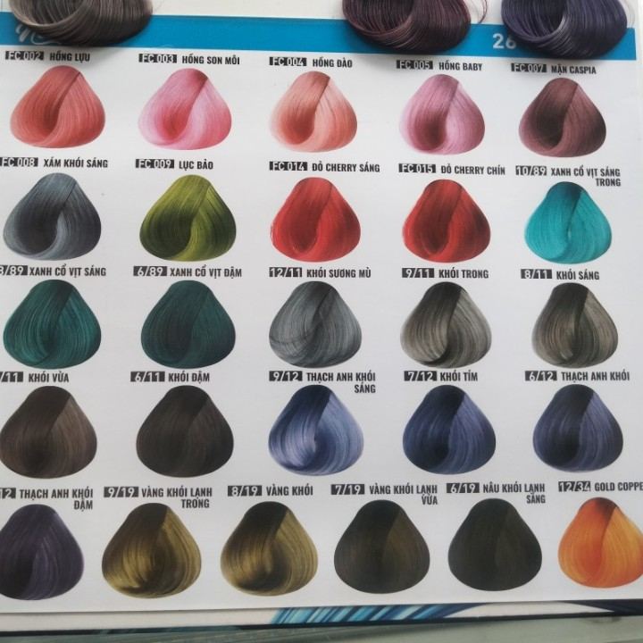 Nhuộm Tóc LAVOX TÍM 3D Collagen 100ml CHƯA CÓ OXI