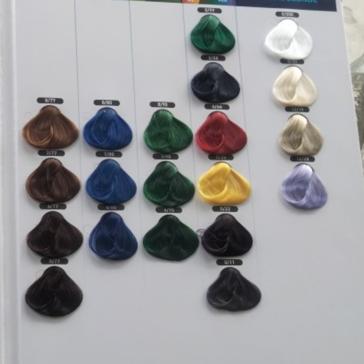 Nhuộm Tóc LAVOX TÍM 3D Collagen 100ml CHƯA CÓ OXI