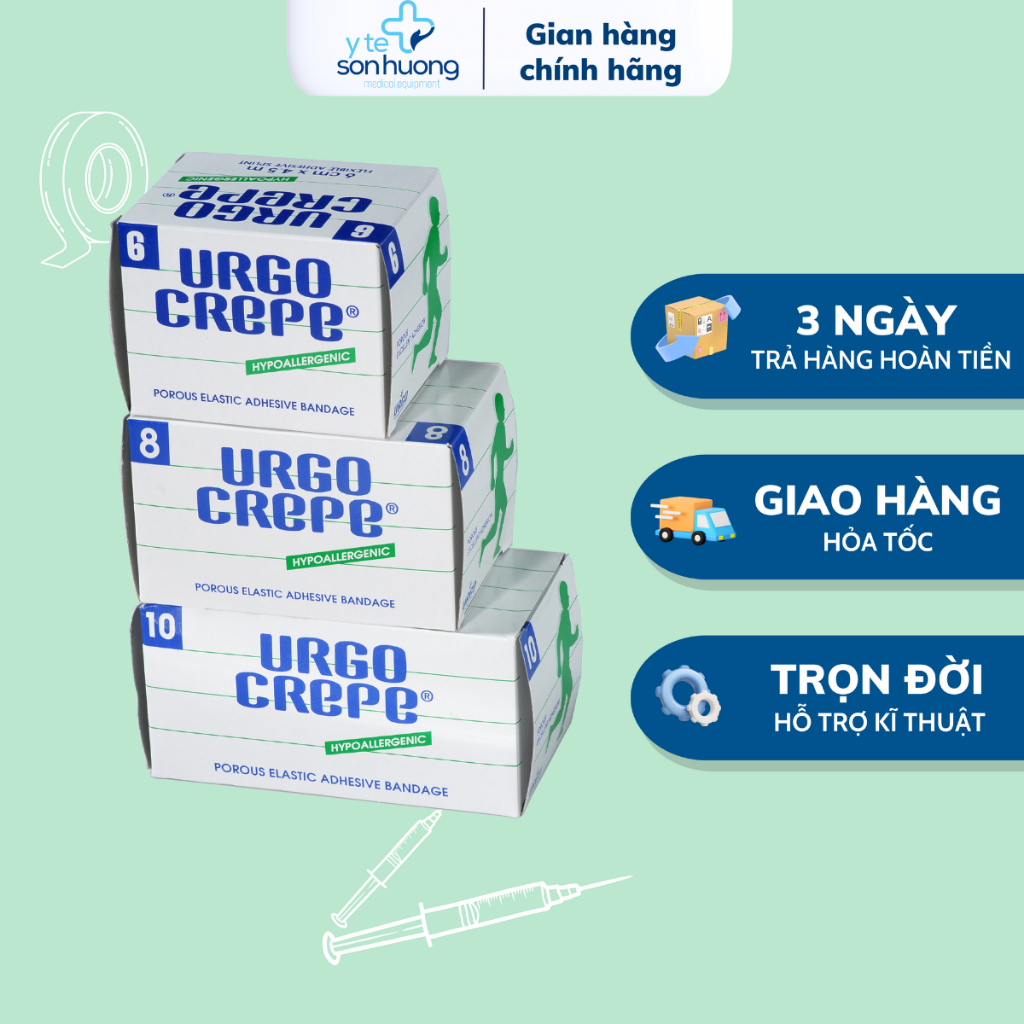 Băng keo thun co giãn Urgo crepe