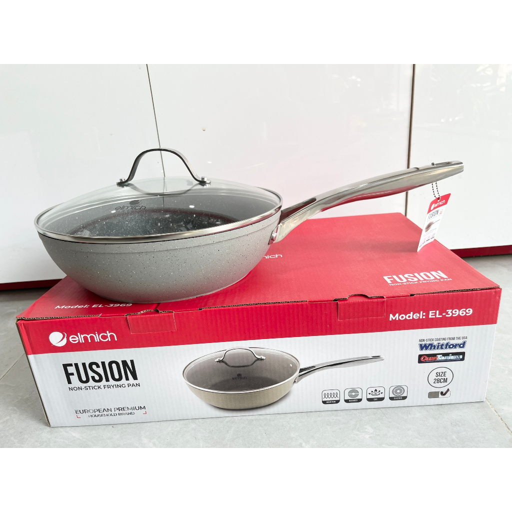 Chảo xào chống dính Elmich fusion EL-3969 size 28cm
