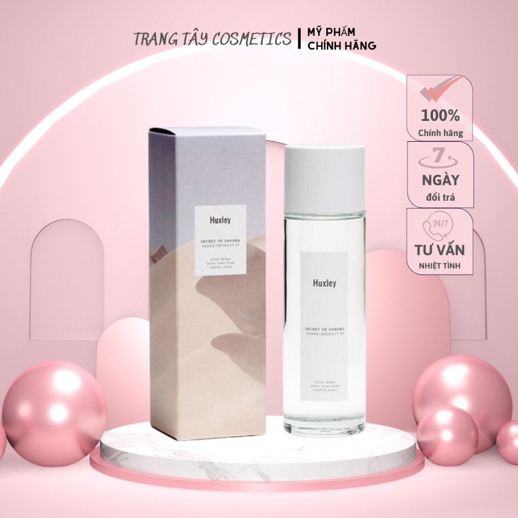 Toner Nước Hoa Hồng Huxley