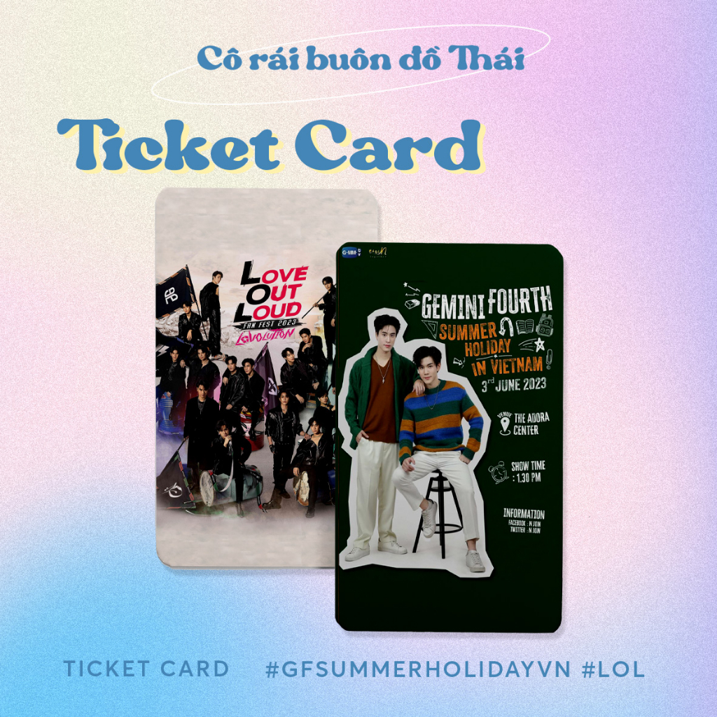 Vé cứng GeminiFourth và LOL Fanfest