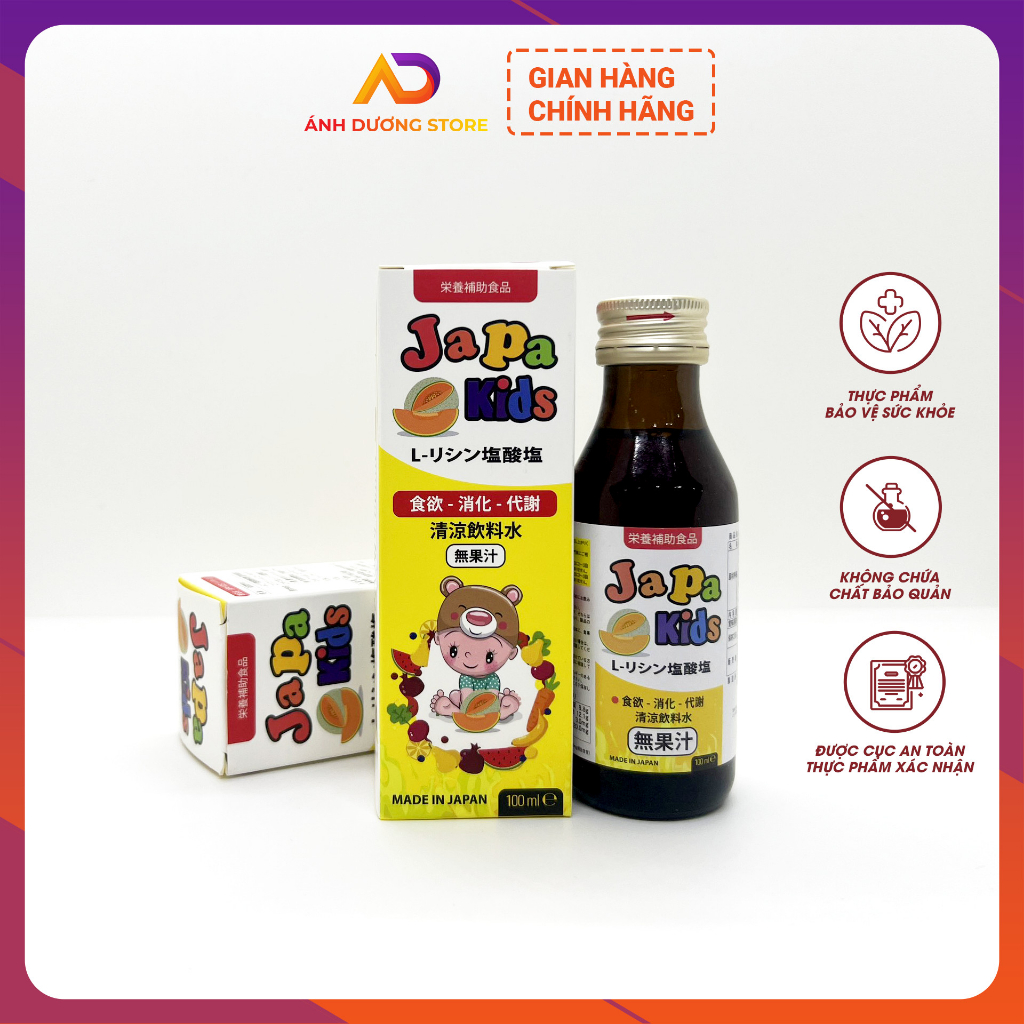 Siro ăn ngon cho bé Siro ăn ngon tăng cân cho bé Japa Kids Uy Tín Làm Đầu