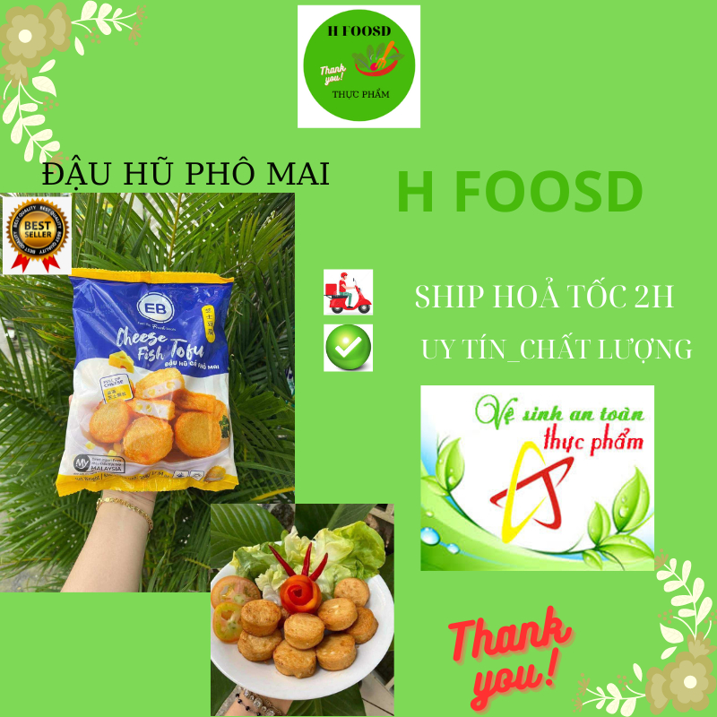 Đậu Hũ Phô Mai Malaysia ( 500g) giao nhanh 2h