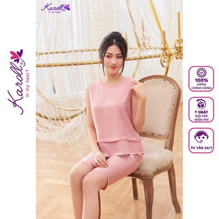 Đồ bộ nữ mặc nhà Jcvcoll - Karoll NH23.056 BỘ THÔ ĐŨI QL