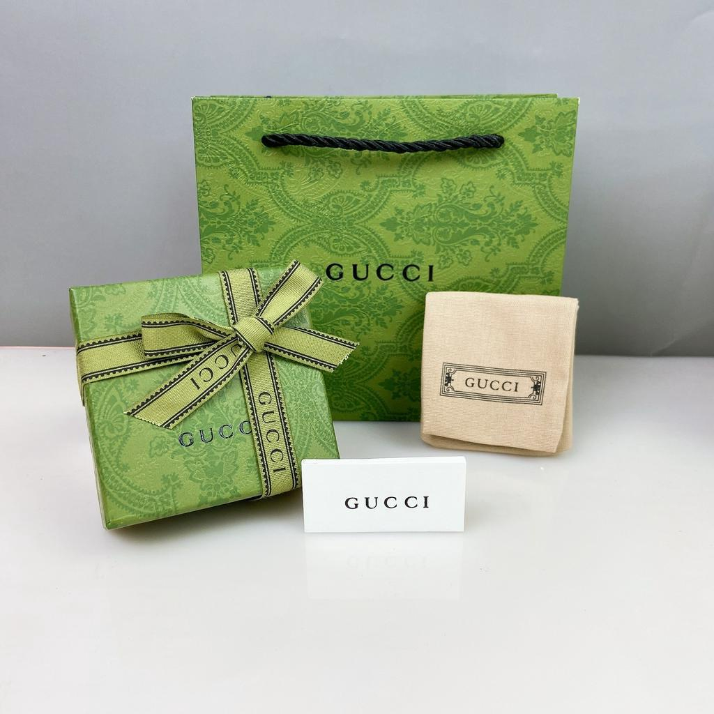 Nhẫn cặp đôi Gucci siêu hot - Nhẫn xà cừ đính đá cao cấp- Nhẫn titan, nhẫn gucci đôi full box-Khắc tên theo yêu cầu