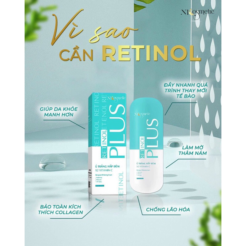 Ủ TRẮNG HẤP ĐÊM RETINOL PLUS_NP COSMETICS