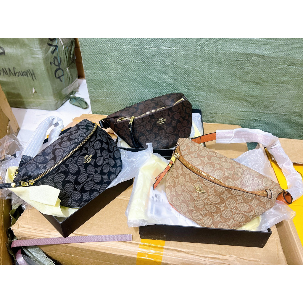 Túi đeo chéo Nam Coach bao tử bumbag fullbox size 24