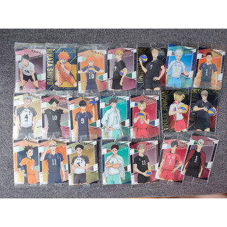 Thẻ bài nhân phẩm Haikyuu wafer