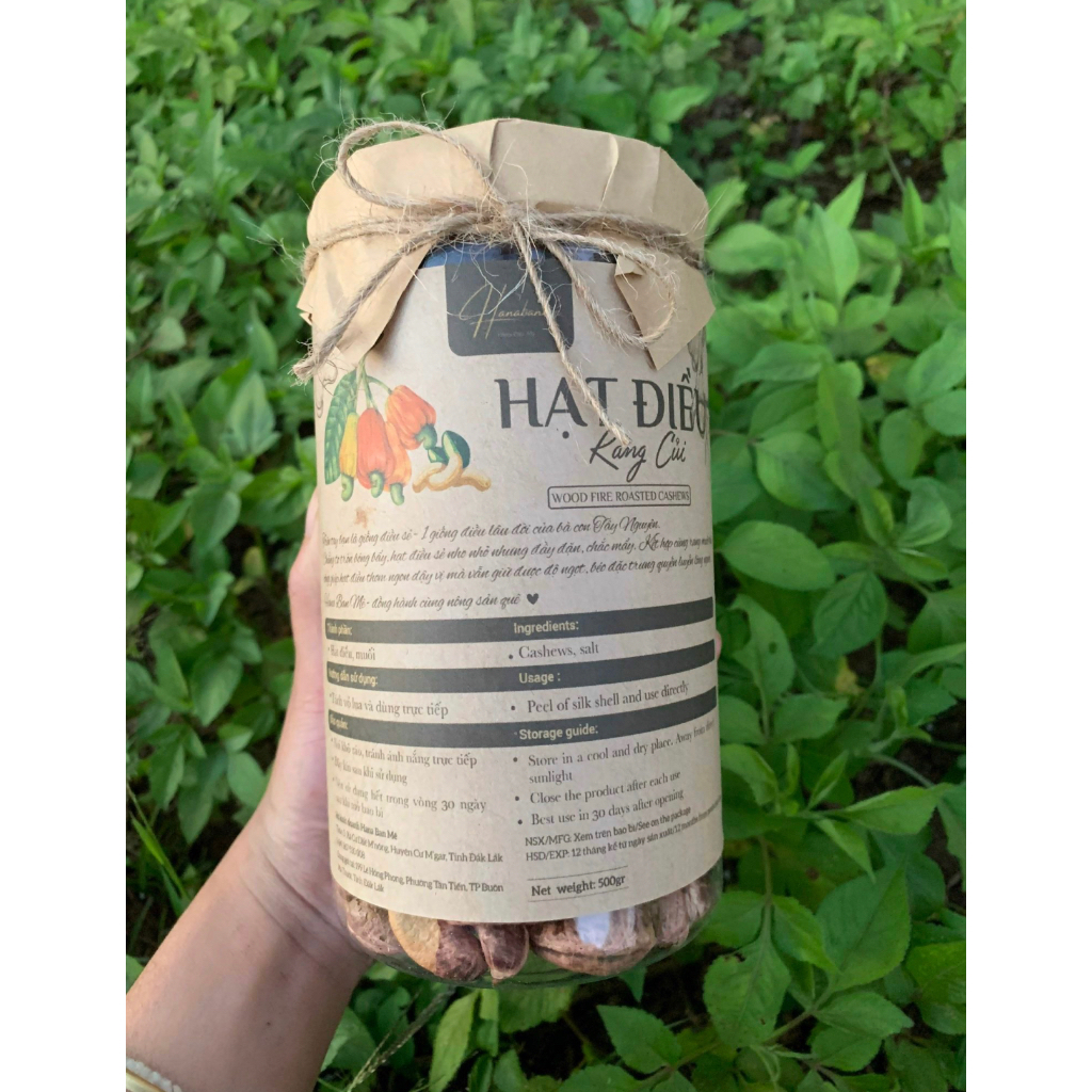 Combo hạt điều và hạt macca size trung