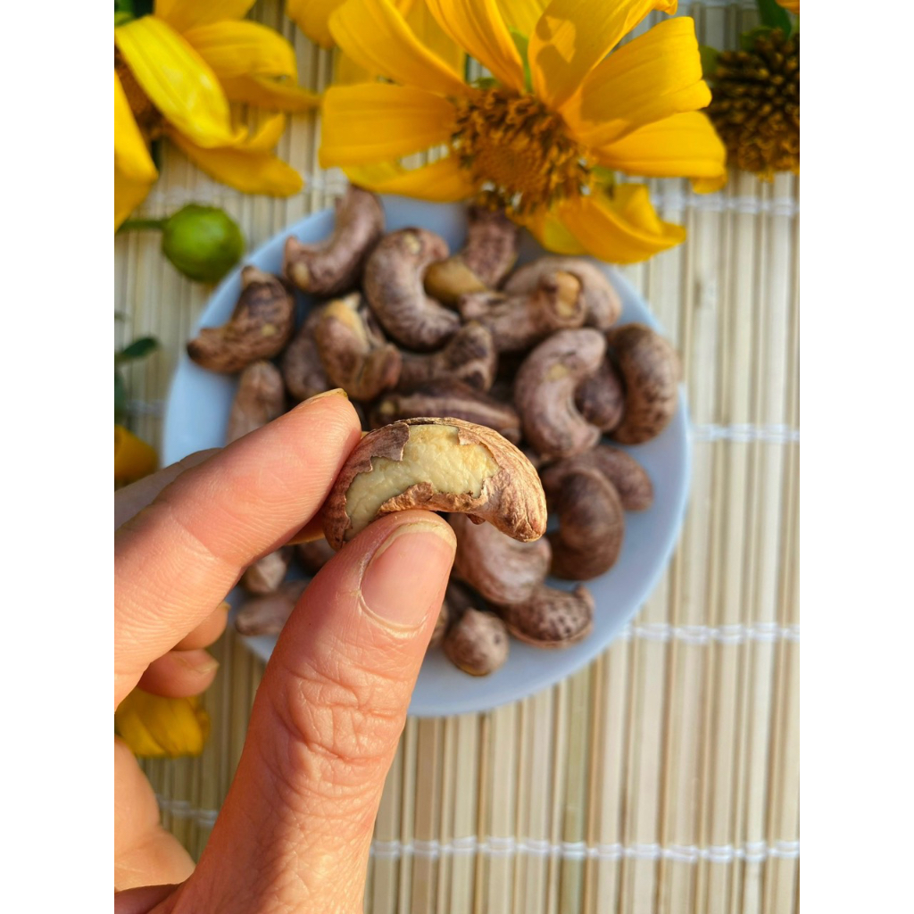 Combo hạt điều và hạt macca size trung