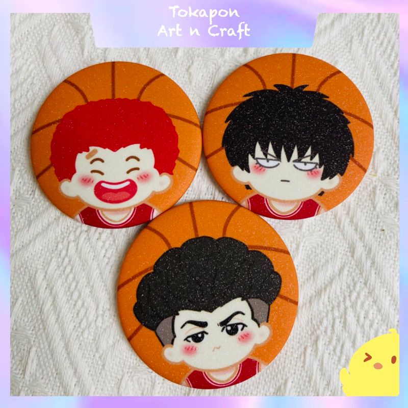 Huy hiệu cán kim tuyến Slam Dunk
