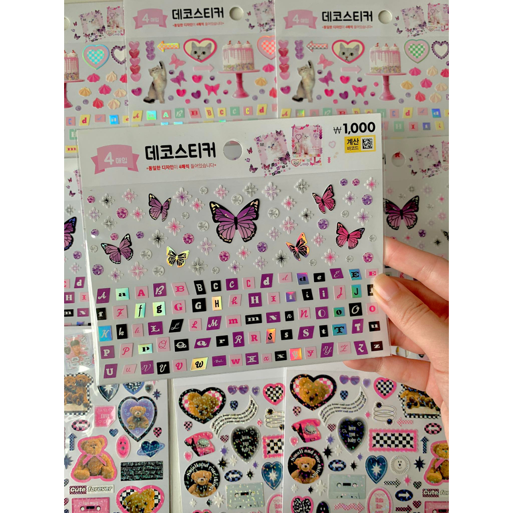 Sticker Daiso (ảnh thật) - namise.co - Mẫu 10 - 20