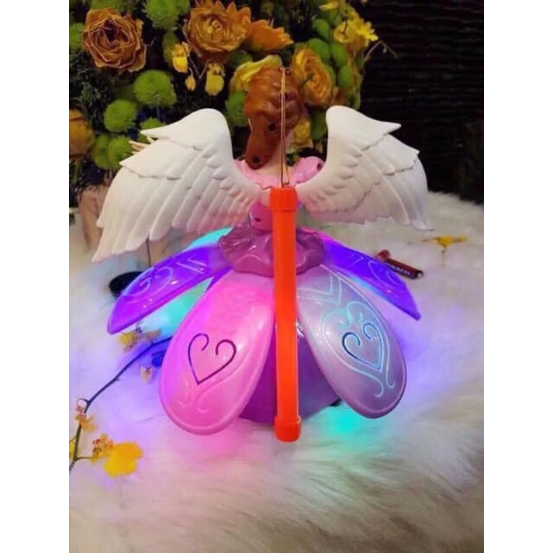 SỈ ĐỒ CHƠI TRUNG THU, LỒNG ĐÈN CÔNG CHÚA ELSA XOÈ VÁY, CÓ CÁNH, BIẾT HÁT, BIẾT ĐI