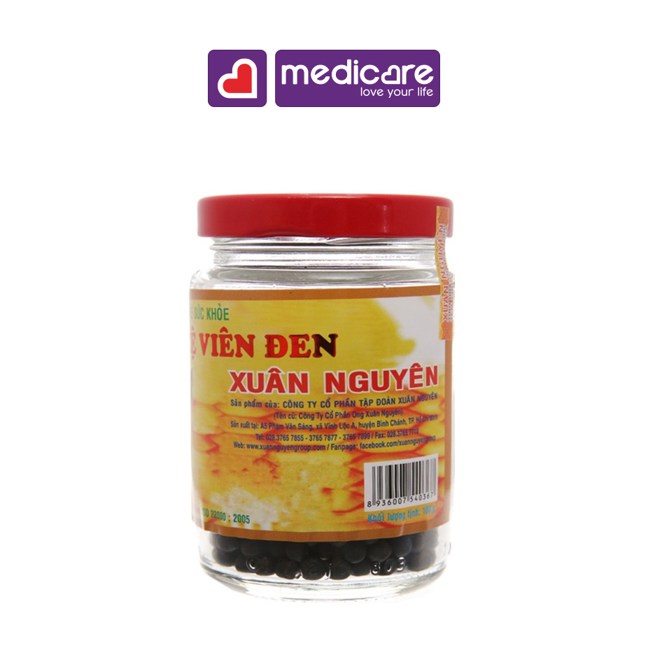 Mật ong nghệ viên Xuân Nguyên hỗ trợ dạ dày lọ 100g