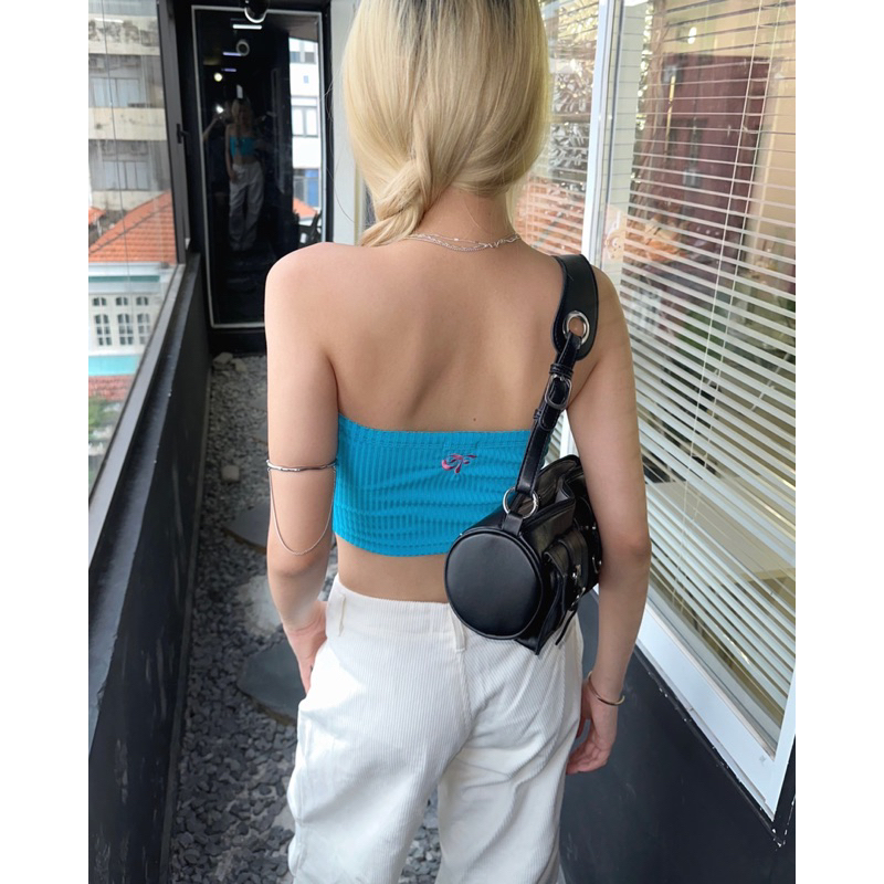 FRANKIE TUBE TOP SXINVASION - ÁO ỐNG THÊU LOGO