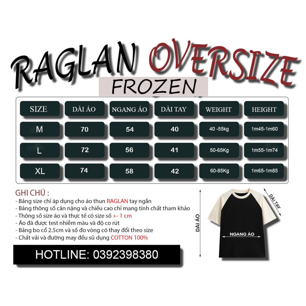 Áo Thun Nam Nữ Local Brand Frozen/ Raglan Trơn
