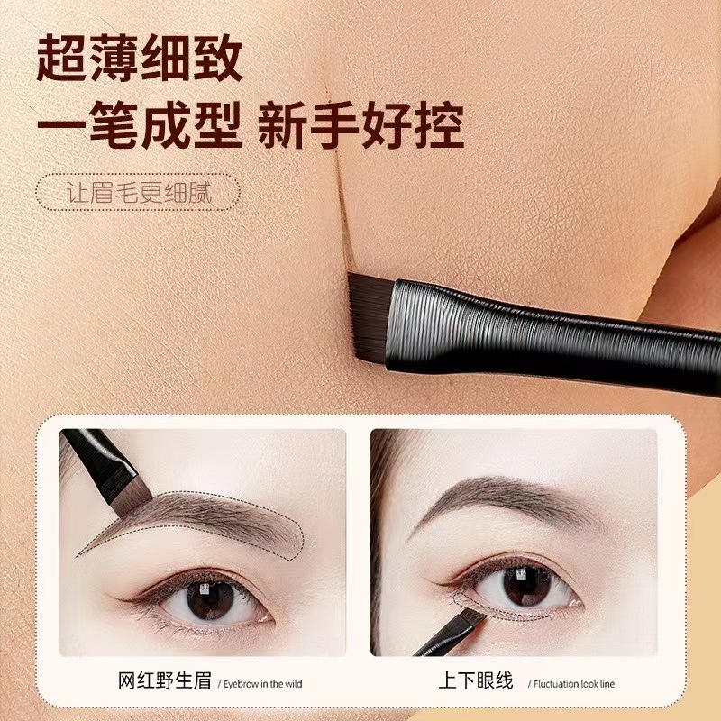 Cọ tém xéo vẽ chân mày, cọ kẻ eyeliner viền mắt chuyên dành cho makeup EMNICE BEAUTY