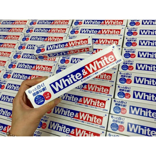 KEM ĐÁNH RĂNG WHITE & WHITE LION NHẬT BẢN