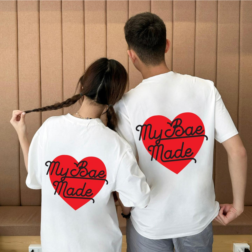 Aimee.inhn - Áo Phông In Theo Yêu Cầu My Bae Made - In Tên Riêng Theo Yêu Cầu - Kèm hộp tặng quà