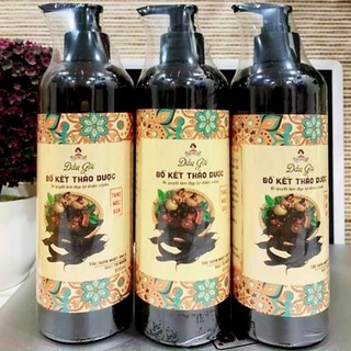 Dầu gội bồ kết thảo dược 800ml / dầu gội hà thủ ô 800ml