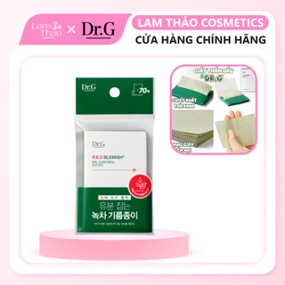 Giấy thấm dầu dr.g red blemish oil control paper 70 miếng
