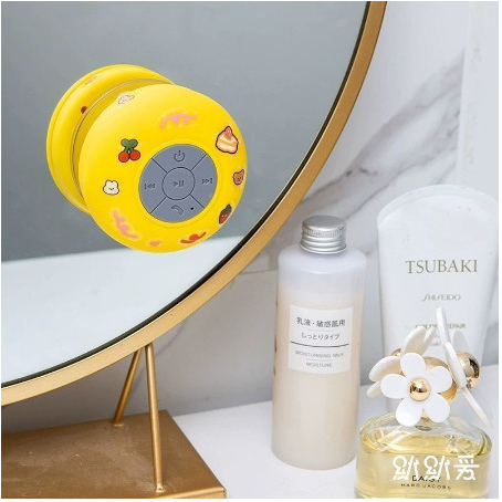 Loa Bluetooth Chống Nước FREESHIP Loa Mini Không Dây Gắn Tường, Nhà Tắm tặng kèm miếng dán Sticker Cute