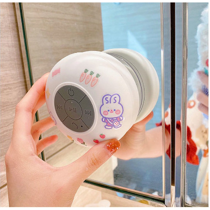 Loa Bluetooth Chống Nước FREESHIP Loa Mini Không Dây Gắn Tường, Nhà Tắm tặng kèm miếng dán Sticker Cute