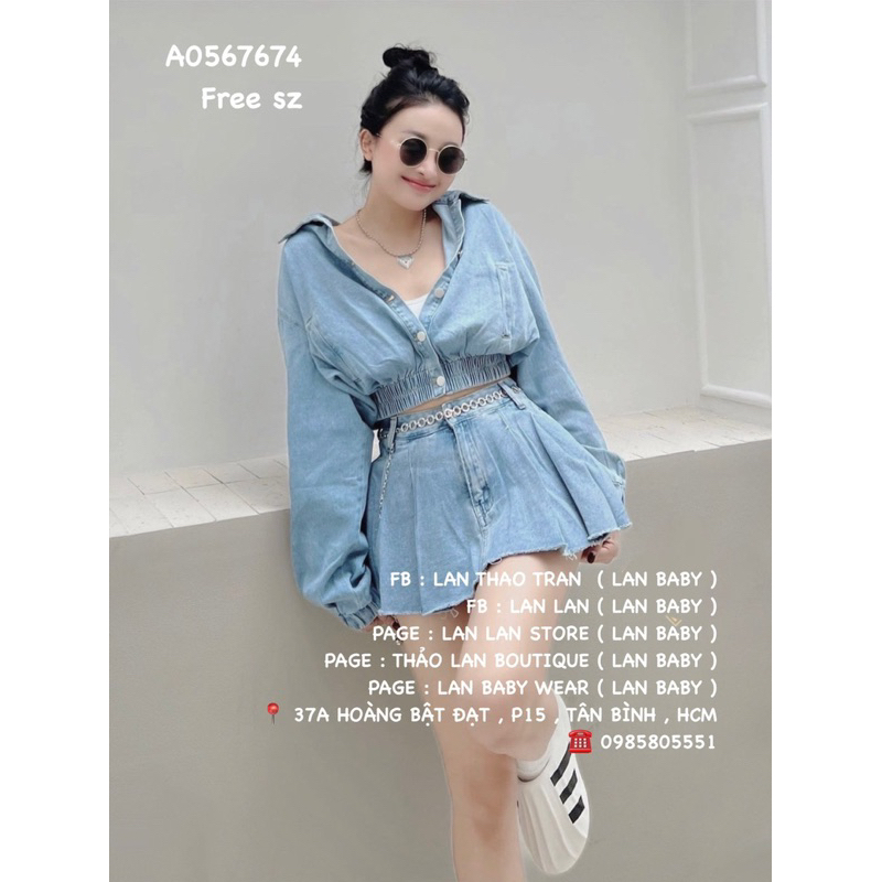 ÁO KHOÁC JEAN BOMBER