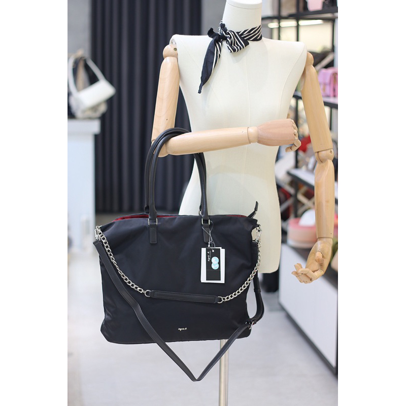 Túi Agnes tote xuất âu