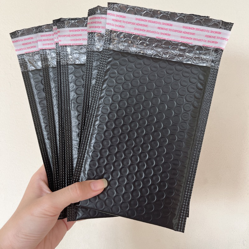 TÚI NIÊM PHONG CHỐNG SỐC, TÚI GÓI HÀNG TÍM PASTEL