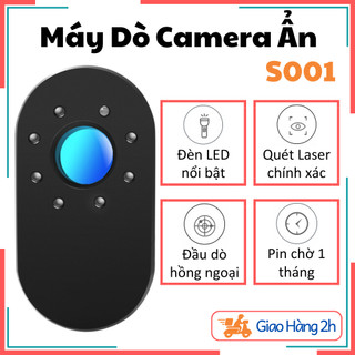 Máy Dò Camera Ẩn Xiaomi S001 - Quét Camera Quay Lén Bằng Tia Hồng Ngoại, Chống Chụp Lén, Quay Lén, Tìm Ra Nhanh Chóng