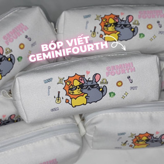 (Tặng Kèm Giấy Note) BÓP VIẾT, TÚI ĐỰNG BÚT IN HÌNH LION CHINZHILLA SIU DUỄ THƯN | SHY STORE
