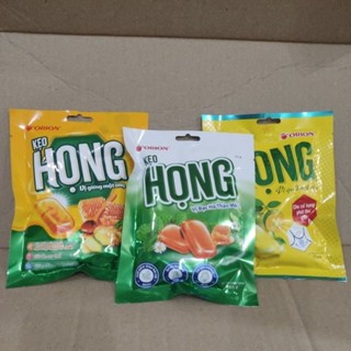  Kẹo HỌNG vị Quất Mật Ong gừng mật ong Orion gói 87,5g 