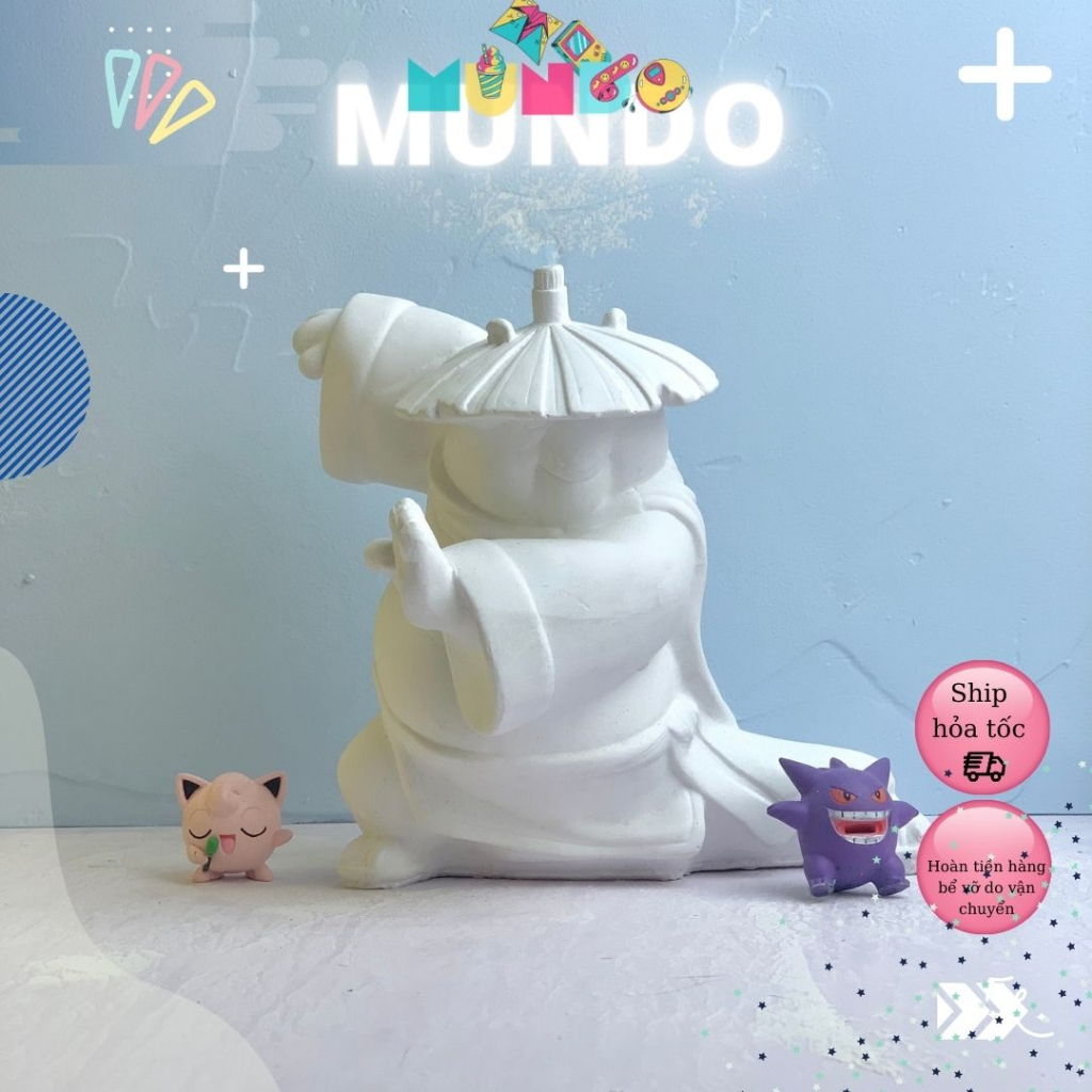 Tô Tượng Thạch Cao Kung Fu Panda - Po Size 3XL, Tượng Thạch Cao MUNDO